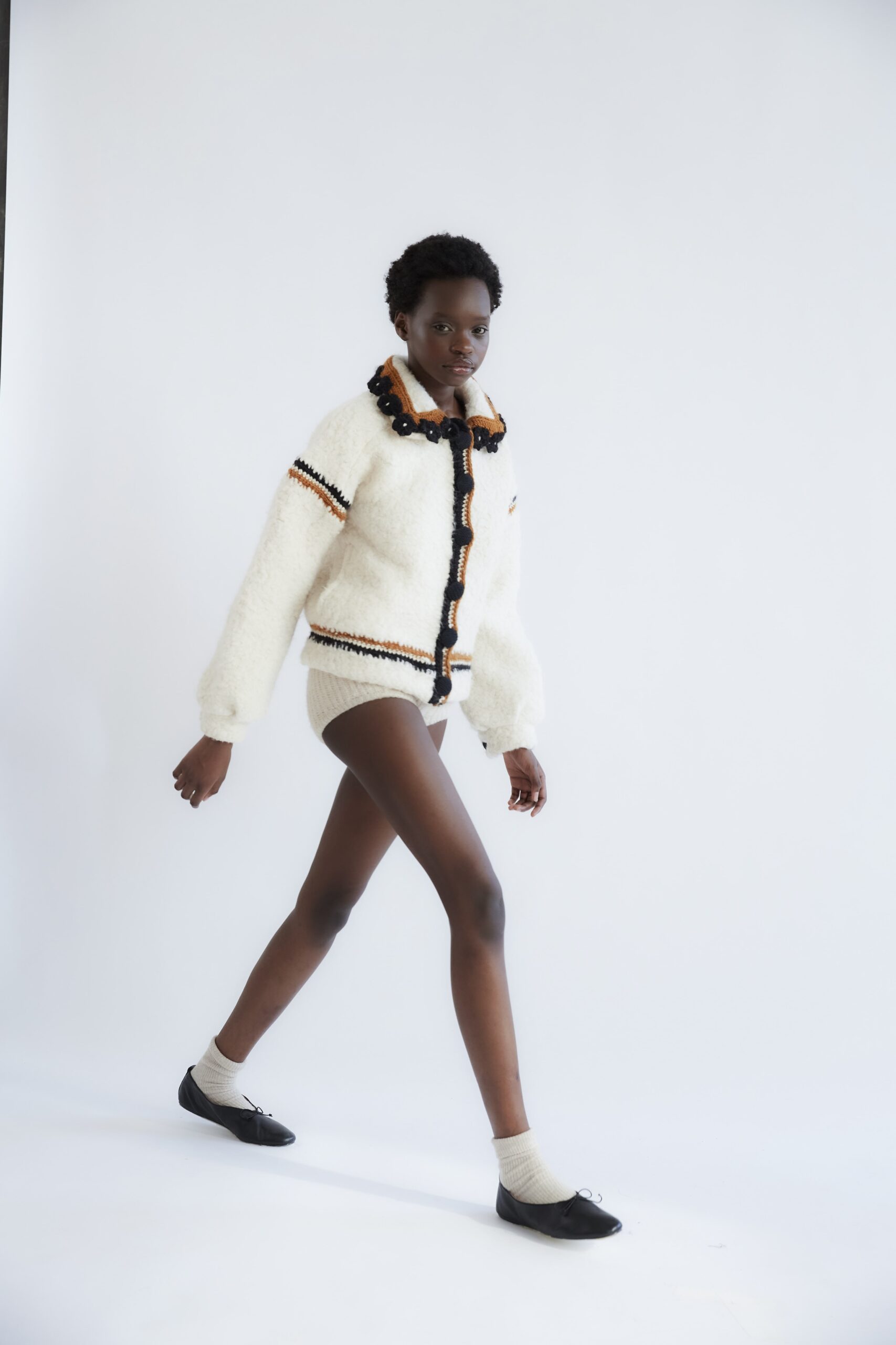 Chaqueta de piel de oveja sintética foto 3 Chaqueta de piel de oveja sintética foto 3